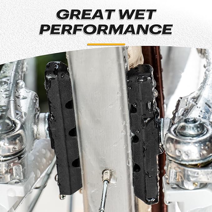 Fietsremblokken met Vervangingsindicator - 2 Paar, Stil en Efficiënt - Afbeelding 4