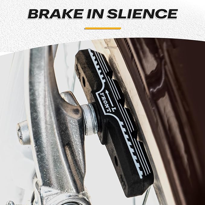 Fietsremblokken met Vervangingsindicator - 2 Paar, Stil en Efficiënt - Afbeelding 5