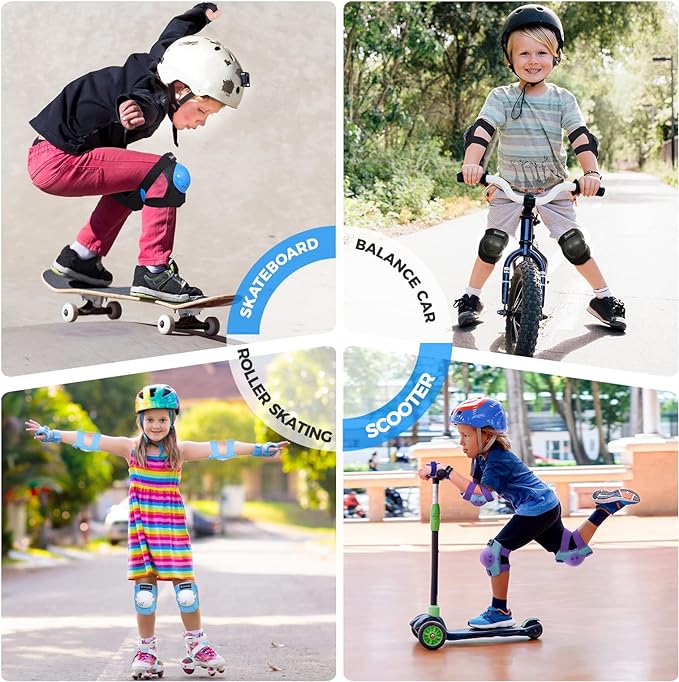 Kinderbeschermingsset voor Knieën en Ellebogen - Ideaal voor Sport en Spel - Afbeelding 5