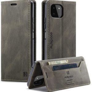 Luxe PU-Leren Telefoonhoes geschikt voor Samsung Galaxy A22 5G/F42 5G - Elegant en Praktisch