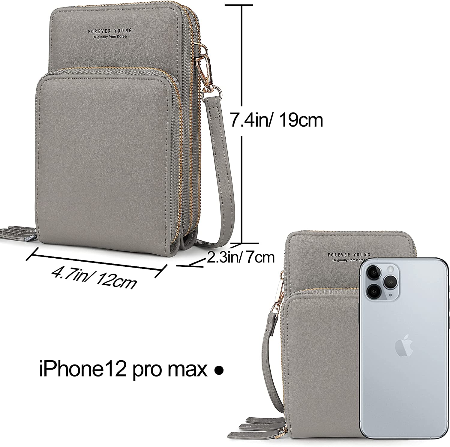 Elegante Dames Crossbody - Telefoontas - Compact en Waterdicht - Afbeelding 4