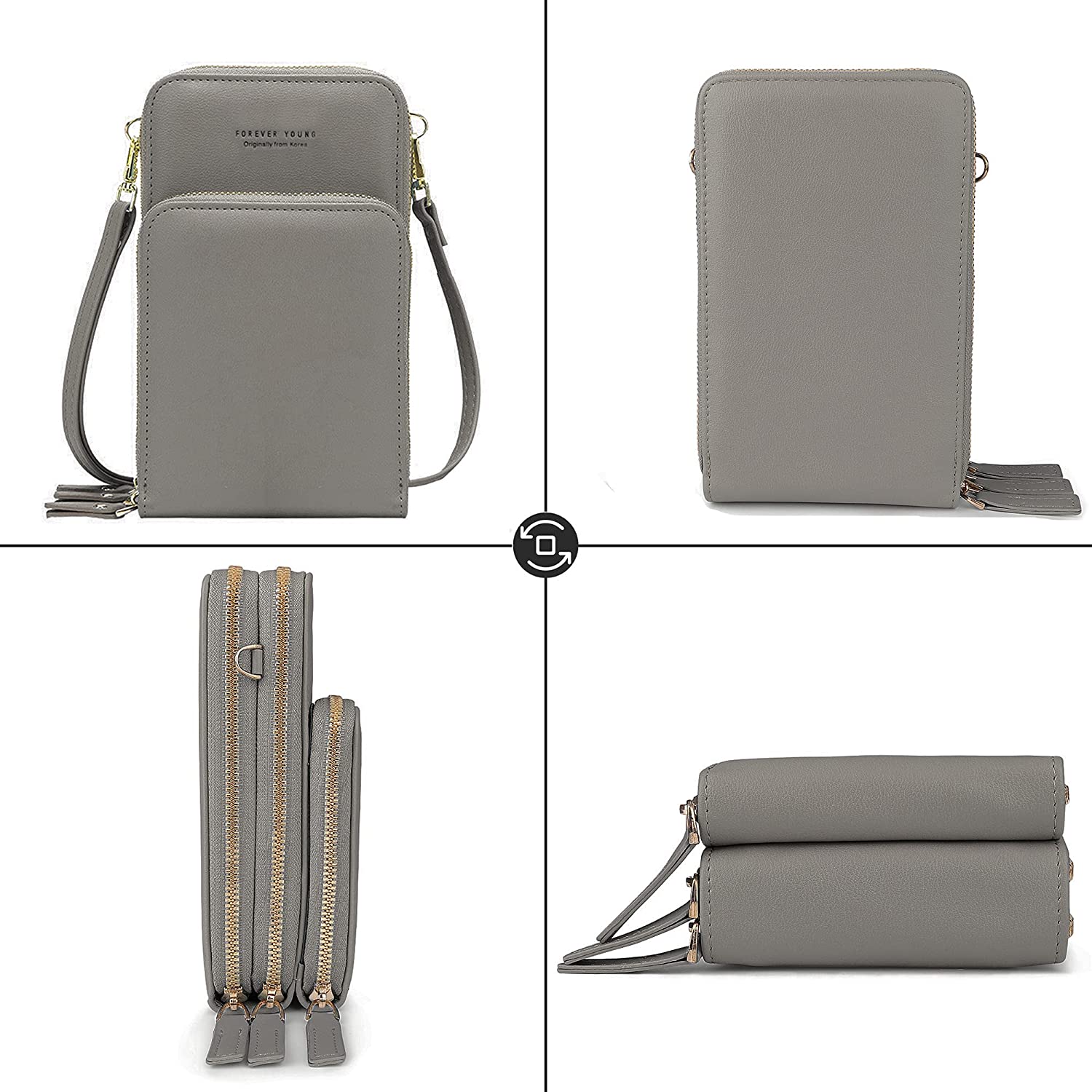 Elegante Dames Crossbody - Telefoontas - Compact en Waterdicht - Afbeelding 5