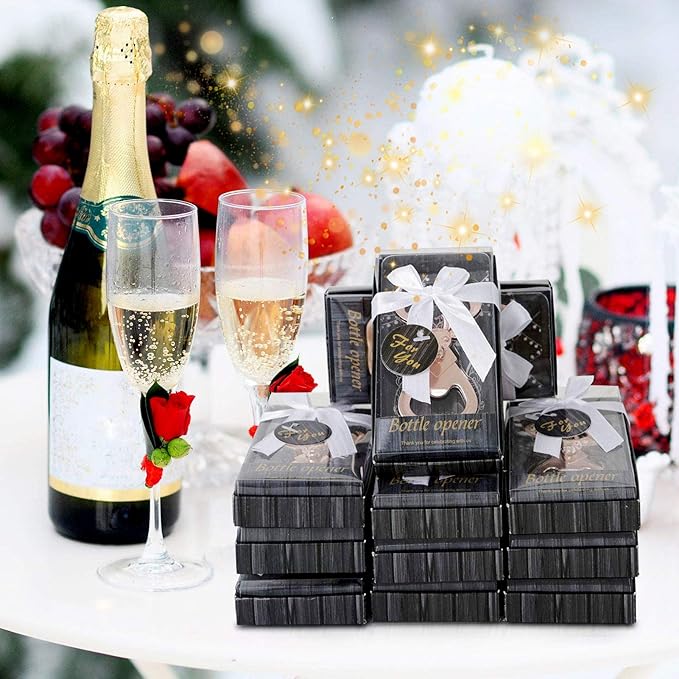 Flesopener Hert Design – RVS Goud - Inclusief Geschenkverpakking - Afbeelding 4