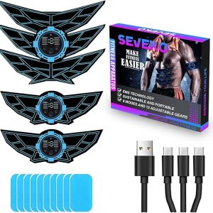 Spierstimulator ABS Trainer - Voor Mannen en Vrouwen - Draadloos - Full Body Workout