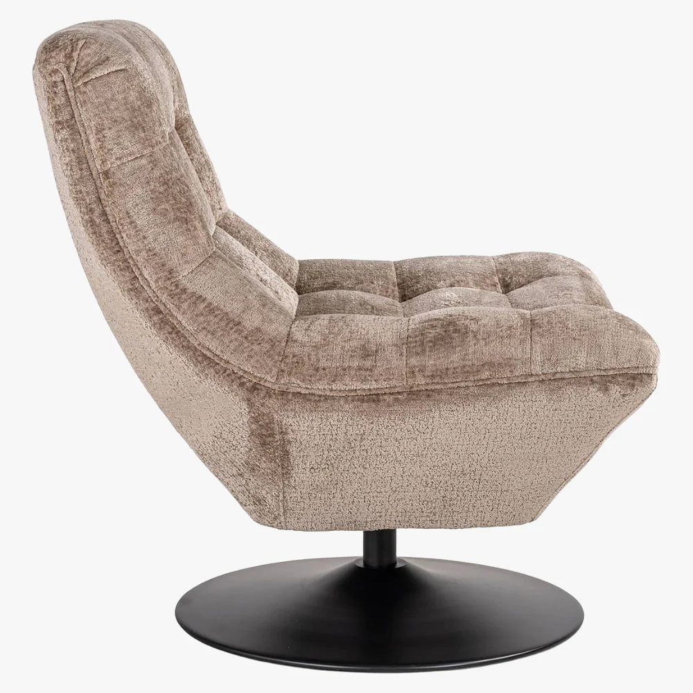 Richmond Interiors Sydney Fauteuil - Taupe Chenille - Afbeelding 4
