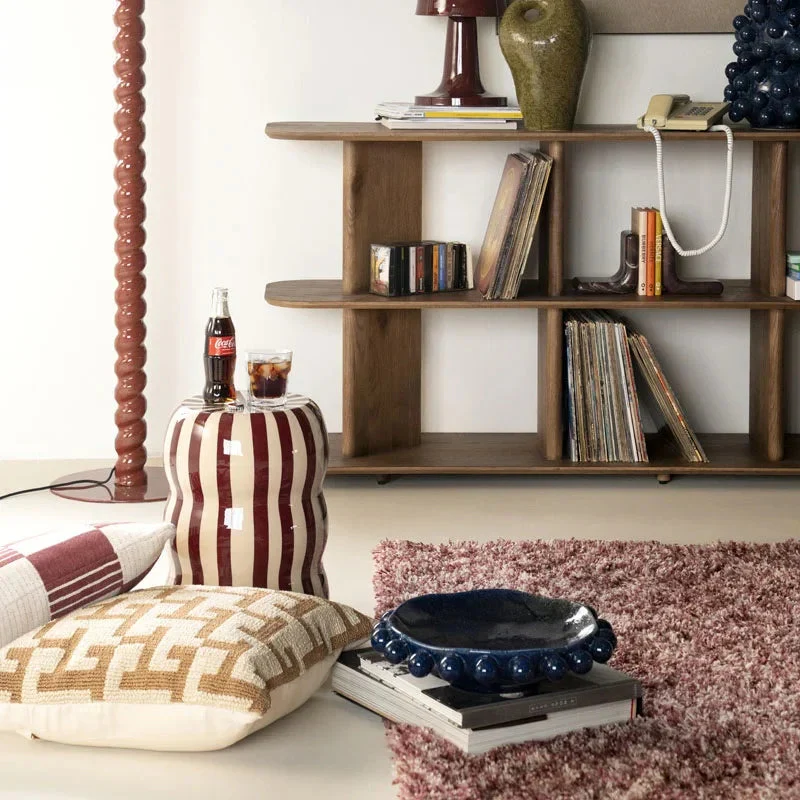 Vloerkleed Mixi | Rood Polyester - Afbeelding 6