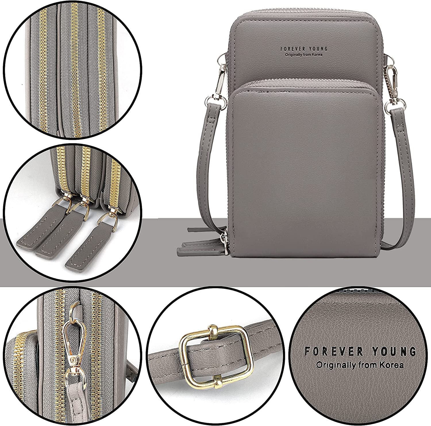 Elegante Dames Crossbody - Telefoontas - Compact en Waterdicht - Afbeelding 6