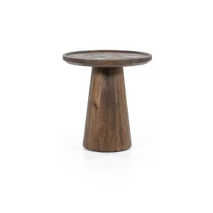 Bijzettafel Ron – mangohout bruin