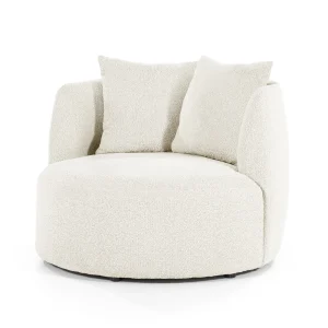 Fauteuil Louis – stof beige spark