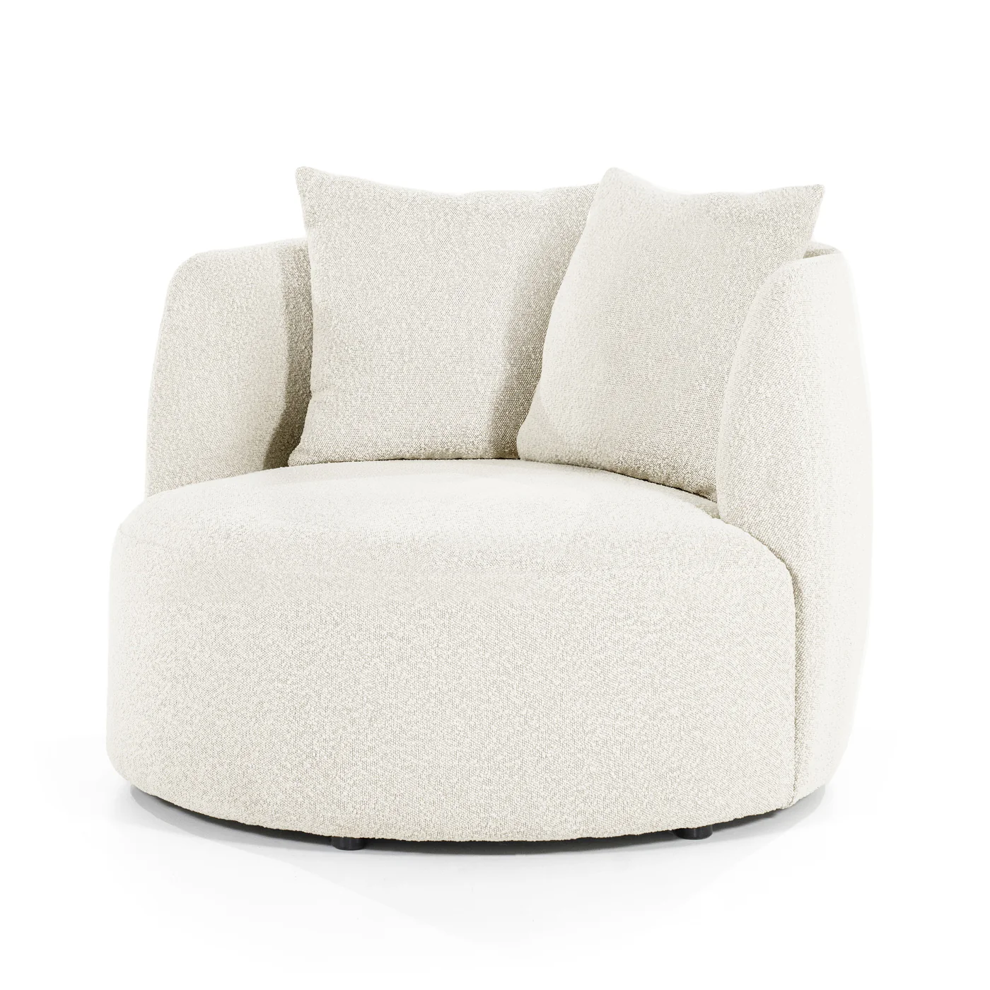 Fauteuil Louis – stof beige spark - Afbeelding 2