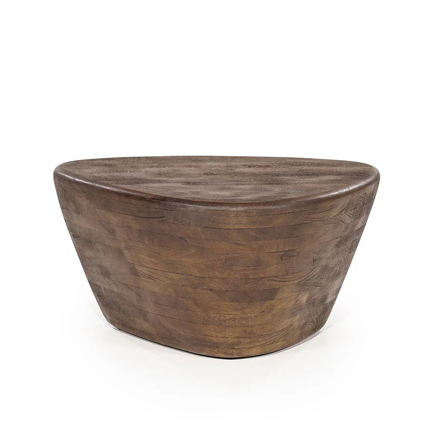 Salontafel Mila – mangohout bruin 70x53x35cm - Afbeelding 2