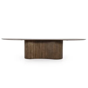 Eettafel Jordy – mangohout bruin 300x110cm