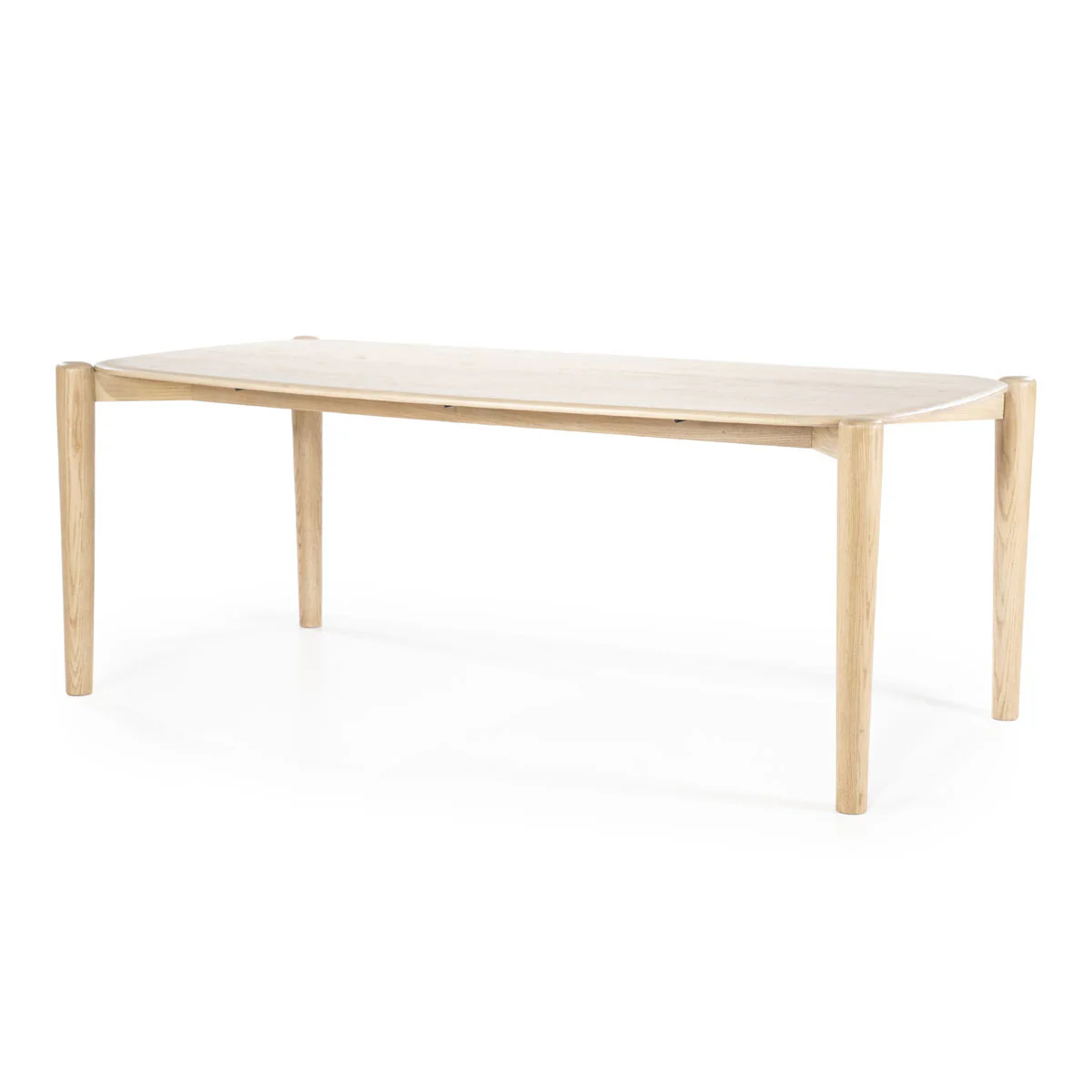 Eettafel Selbu – eikenhout naturel 200x100cm - Afbeelding 7