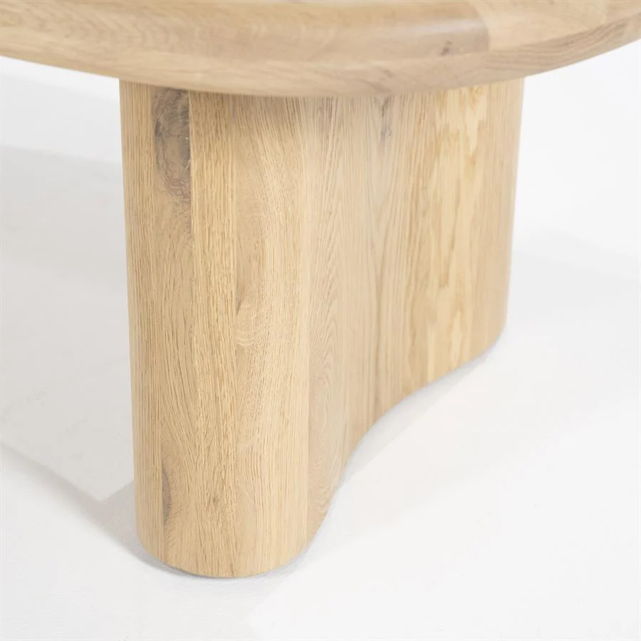 Salontafel Josh – eikenhout naturel - Afbeelding 8