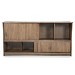 Dressoir Milo – eikenhout & eikenfineer bruin