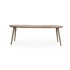 Eettafel Elijah – eikenhout & eikenfineer bruin 260x100cm
