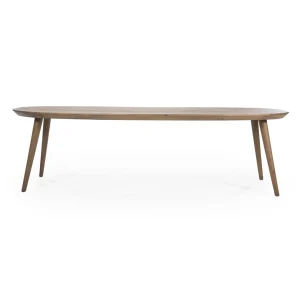 Eettafel Elijah – eikenhout & eikenfineer bruin 300x100cm