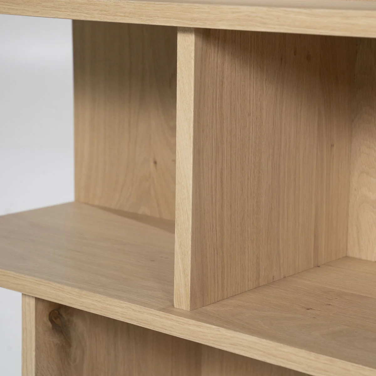 Wandkast vierkant Renee – eikenfineer naturel - Afbeelding 5