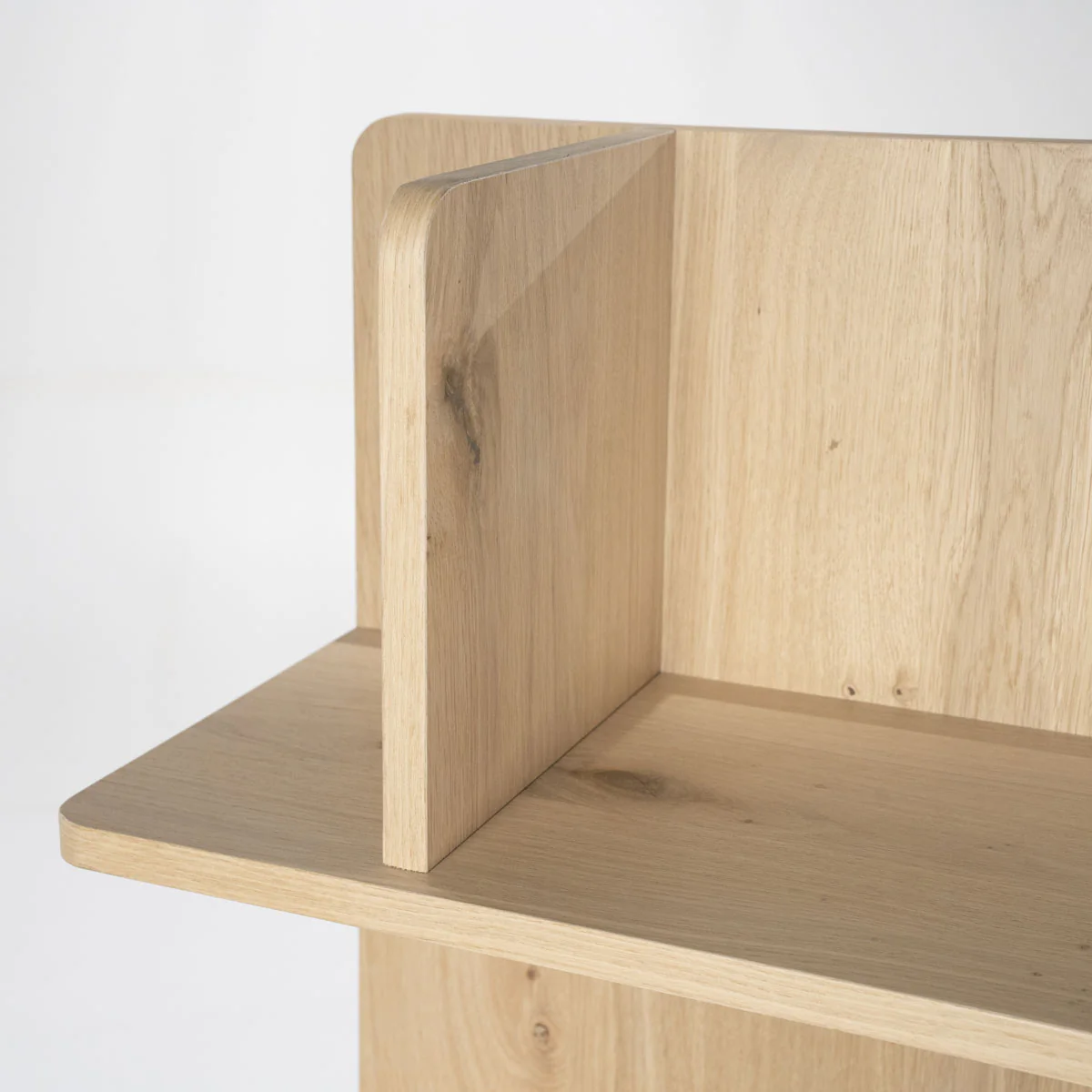 Wandkast rechthoek Renee – eikenfineer naturel - Afbeelding 7