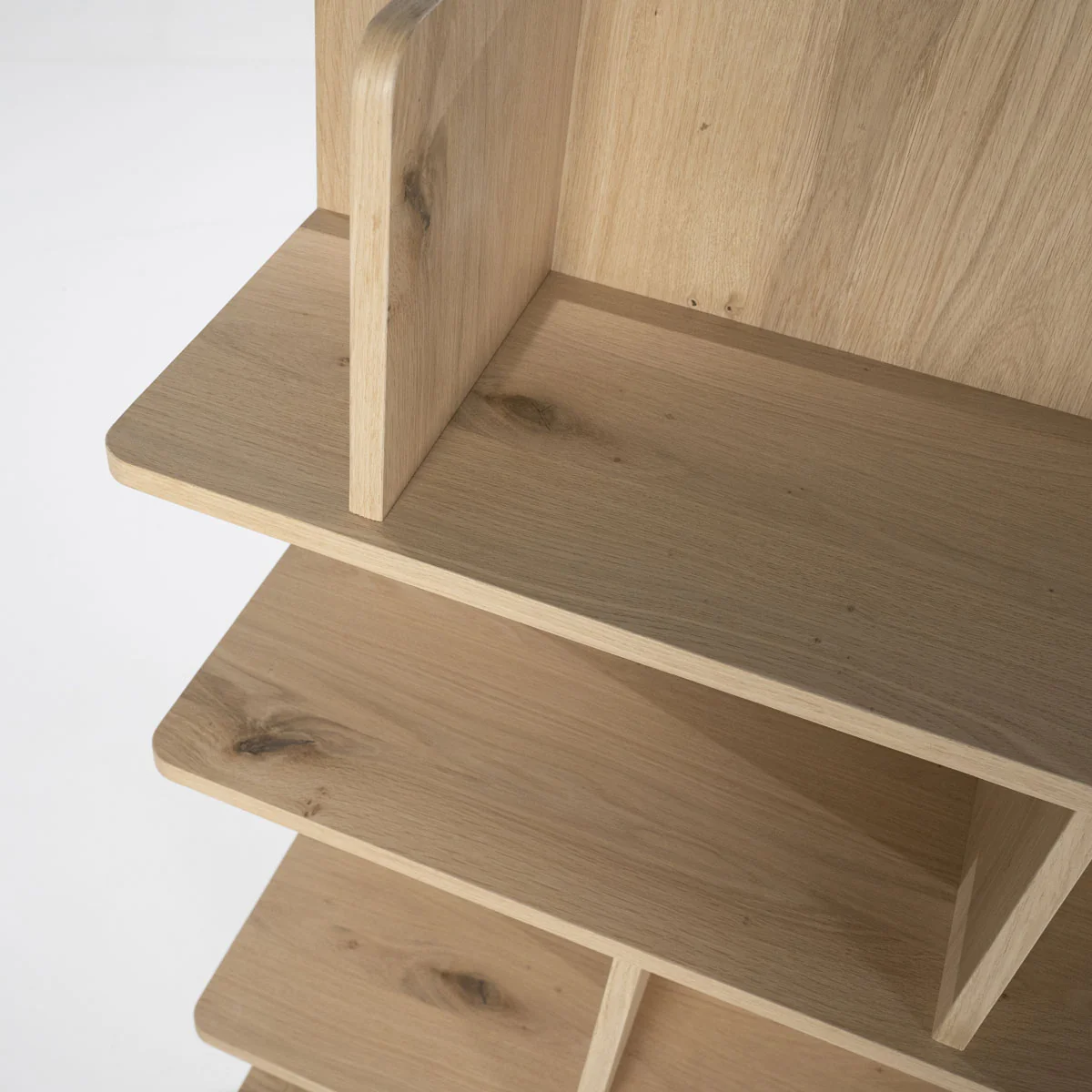 Wandkast rechthoek Renee – eikenfineer naturel - Afbeelding 9