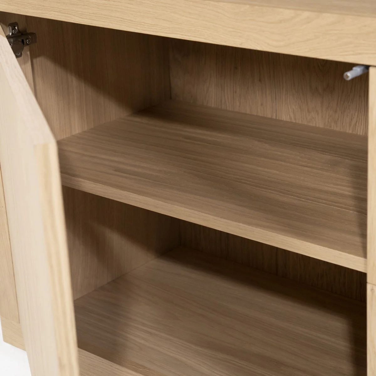 Kabinet Helsinki – eiken & eikenfineer naturel 200×220cm - Afbeelding 9