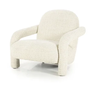 Fauteuil Monica – stof beige asti