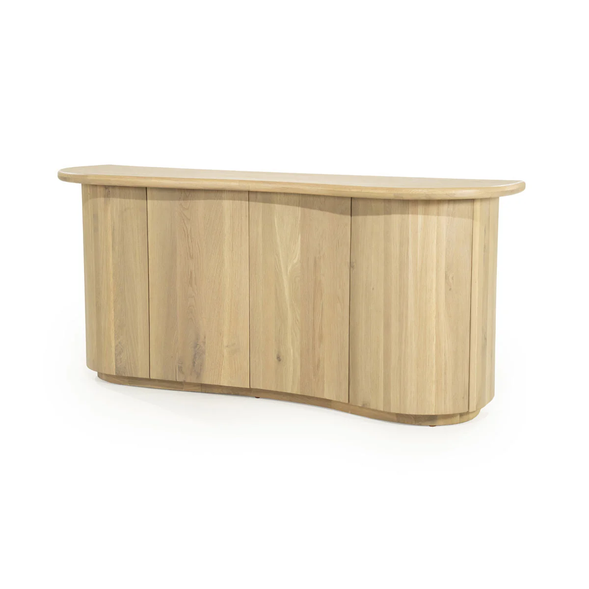 Dressoir Josh – eikenhout & eikenfineer naturel - Afbeelding 4
