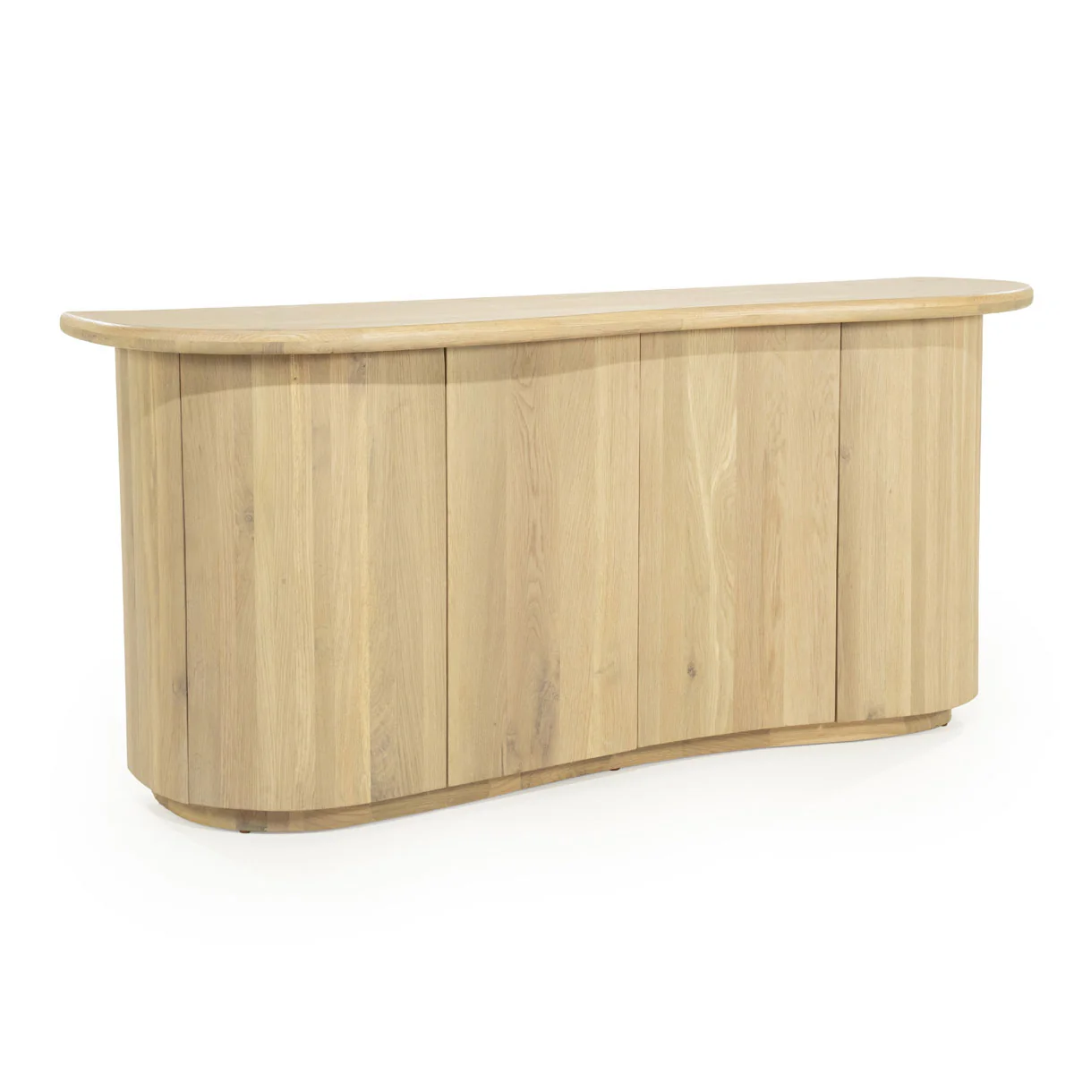 Dressoir Josh – eikenhout & eikenfineer naturel - Afbeelding 7