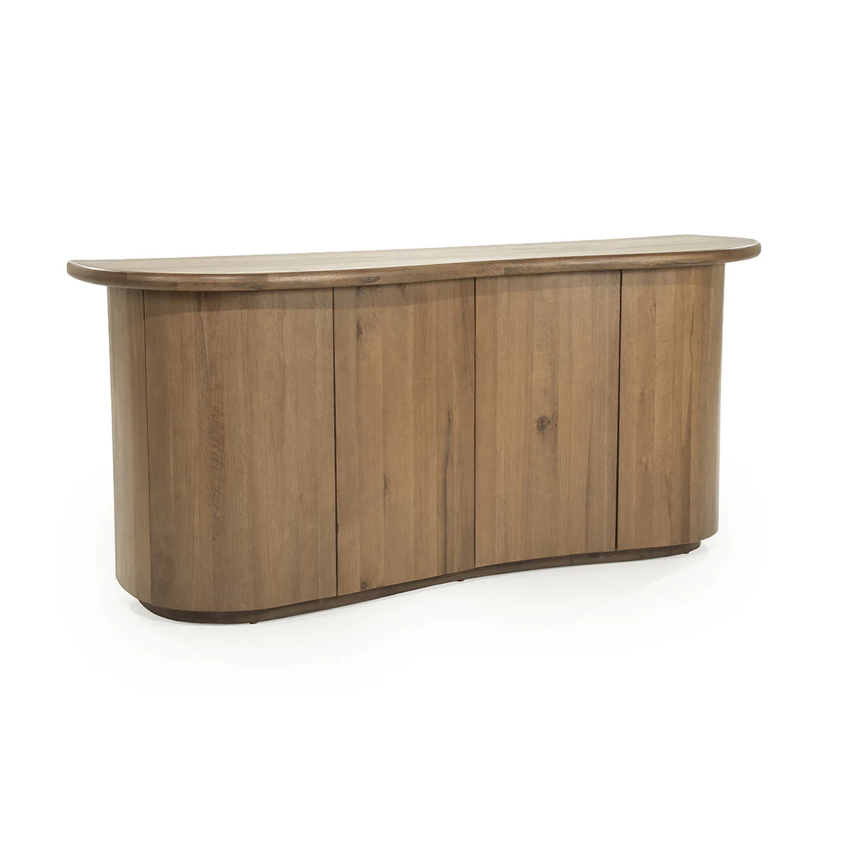 Dressoir Josh – eikenhout & eikenfineer bruin - Afbeelding 7