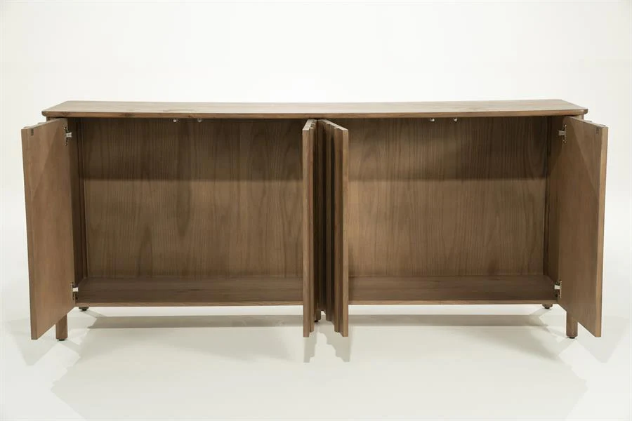 Dressoir Jake – eikenhout & eikenfineer bruin - Afbeelding 7