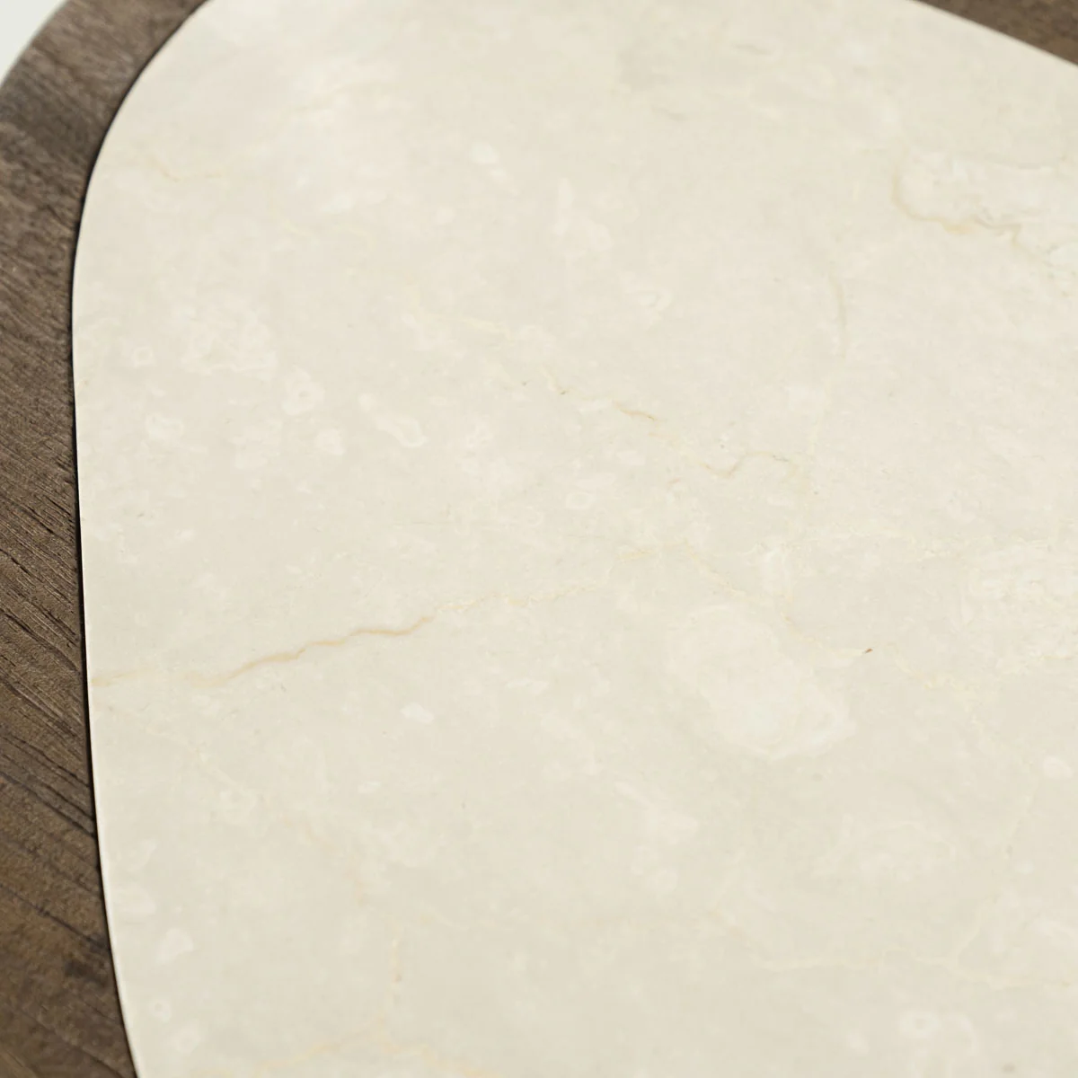 Bijzettafel Fred – mangohout & marmer bruin - Afbeelding 7