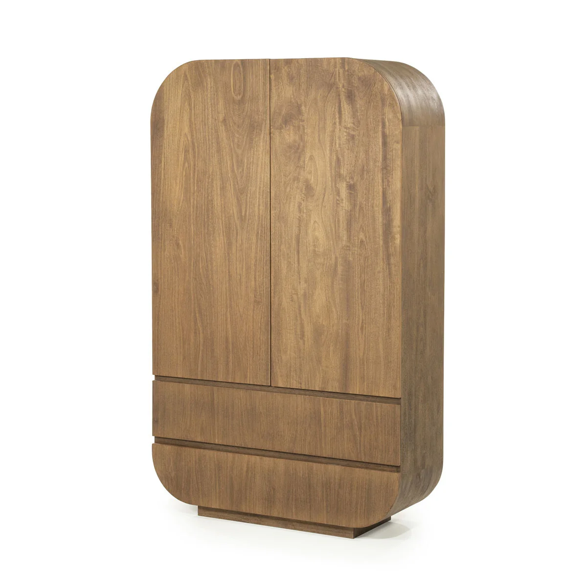 Kabinet King – mangohout & fineer bruin - Afbeelding 4