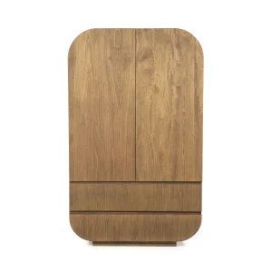 Kabinet King – mangohout & fineer bruin