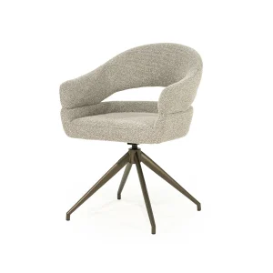 Stoel Hailey – stof taupe eira