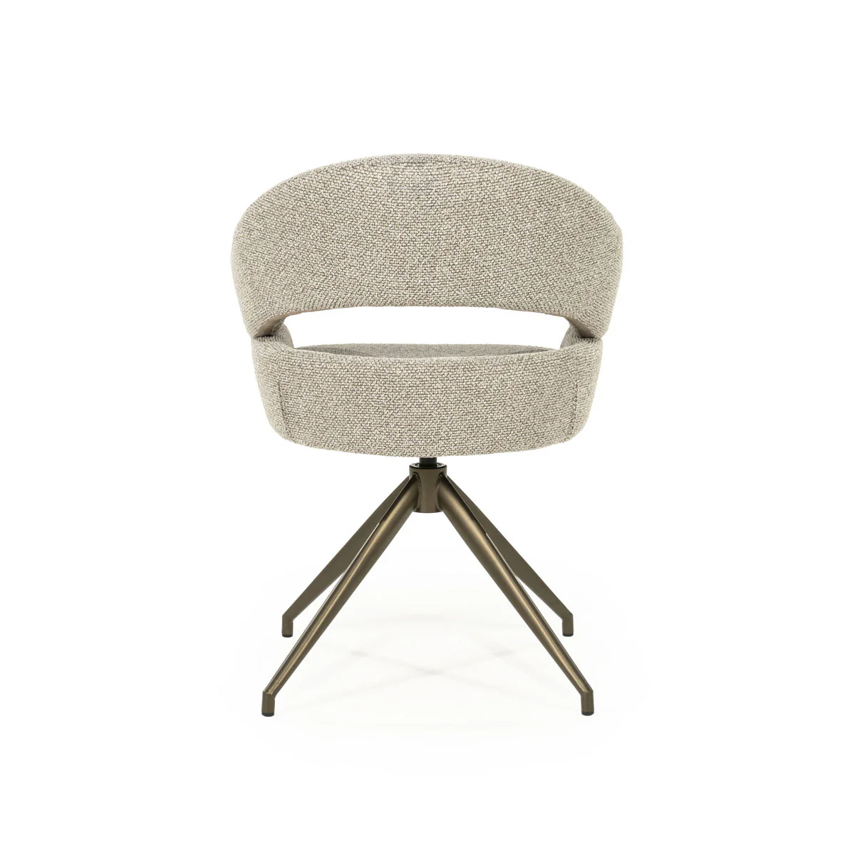 Stoel Hailey – stof taupe eira - Afbeelding 6