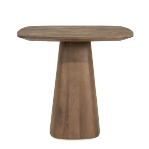 Eettafel Aron vierkant – mangohout lichtbruin 80x80cm