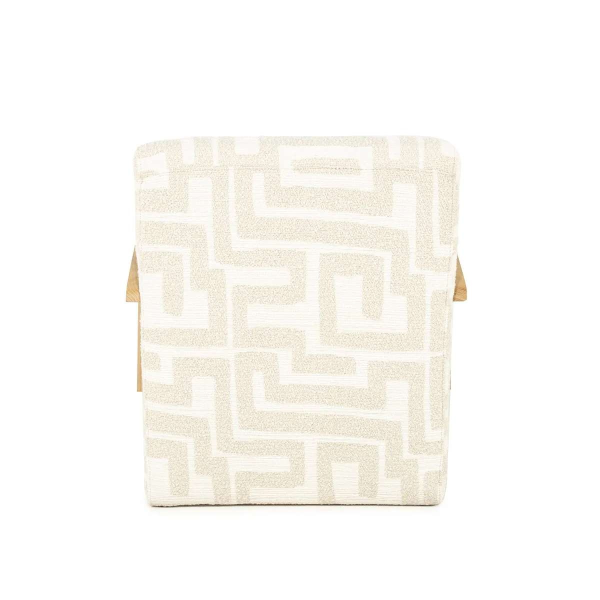 Fauteuil Olek – stof & hout beige libre - Afbeelding 6