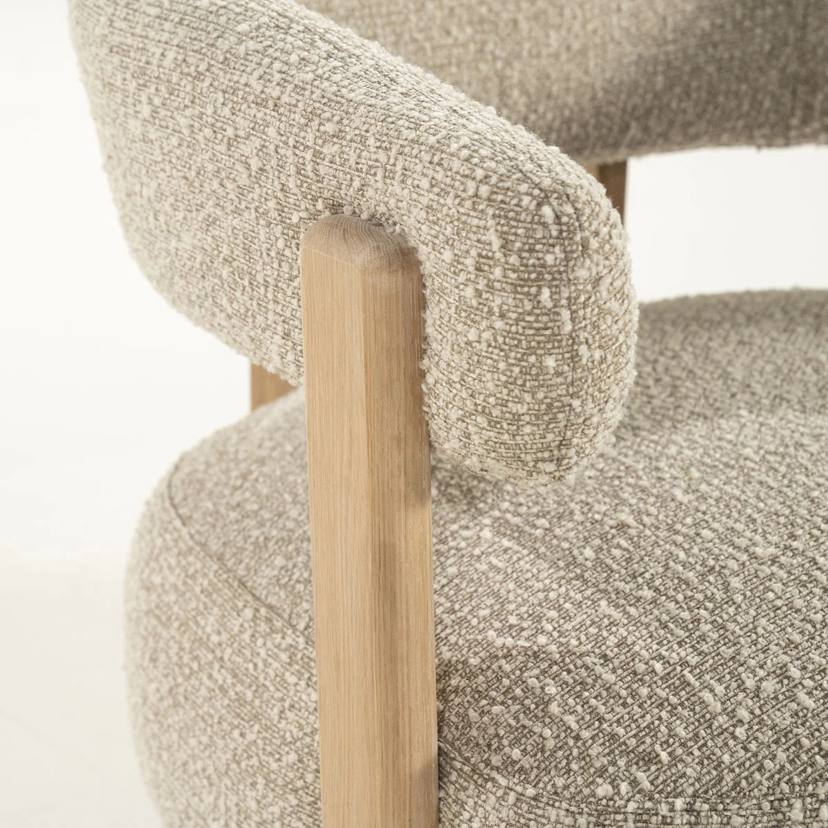 Fauteuil Lola – bruin hush - Afbeelding 8