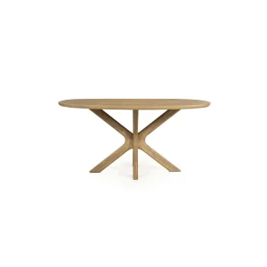 Eettafel Tycho – mangohout naturel 160×110cm
