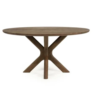 Eettafel Tycho – mangohout lichtbruin 150×77cm