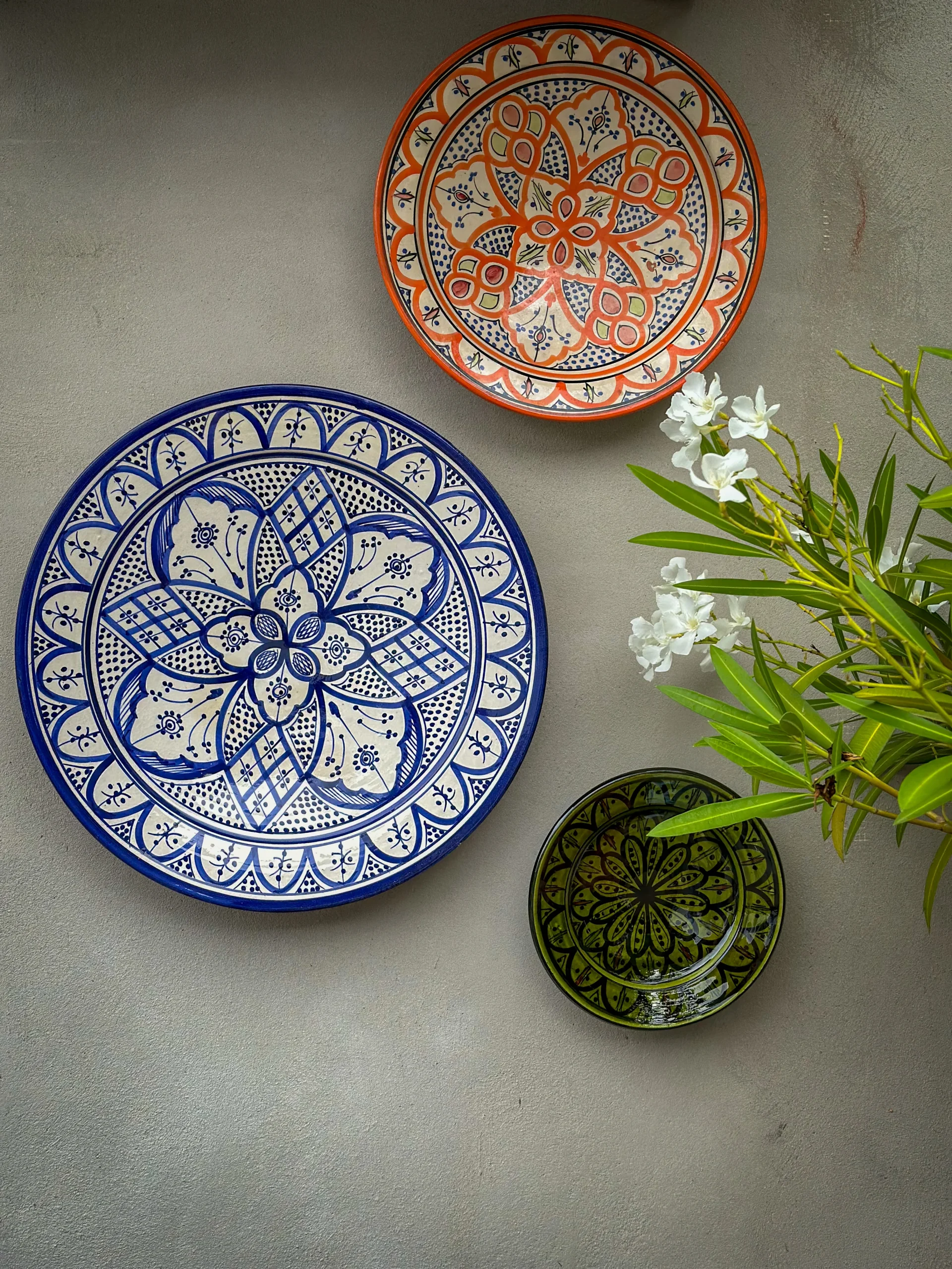 Marokkaanse wandschalen - Afbeelding 2