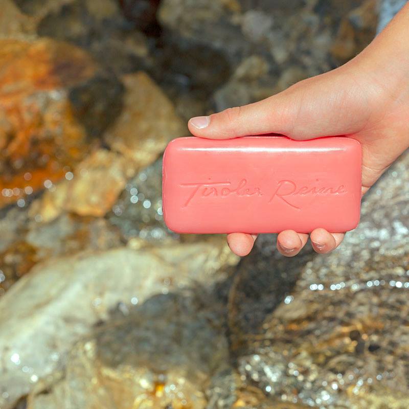 Tiroler Reine Almrose zeep 100 gram - Afbeelding 5