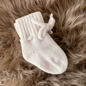 BABYSLOFJES | Merinowol | Crème