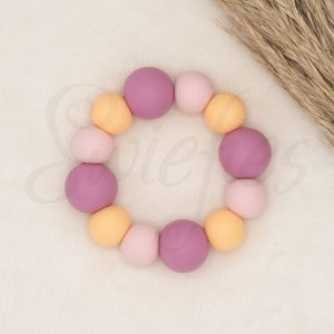 BIJTRING | Cashmere Rose, Licht Perzik, Zachtroze