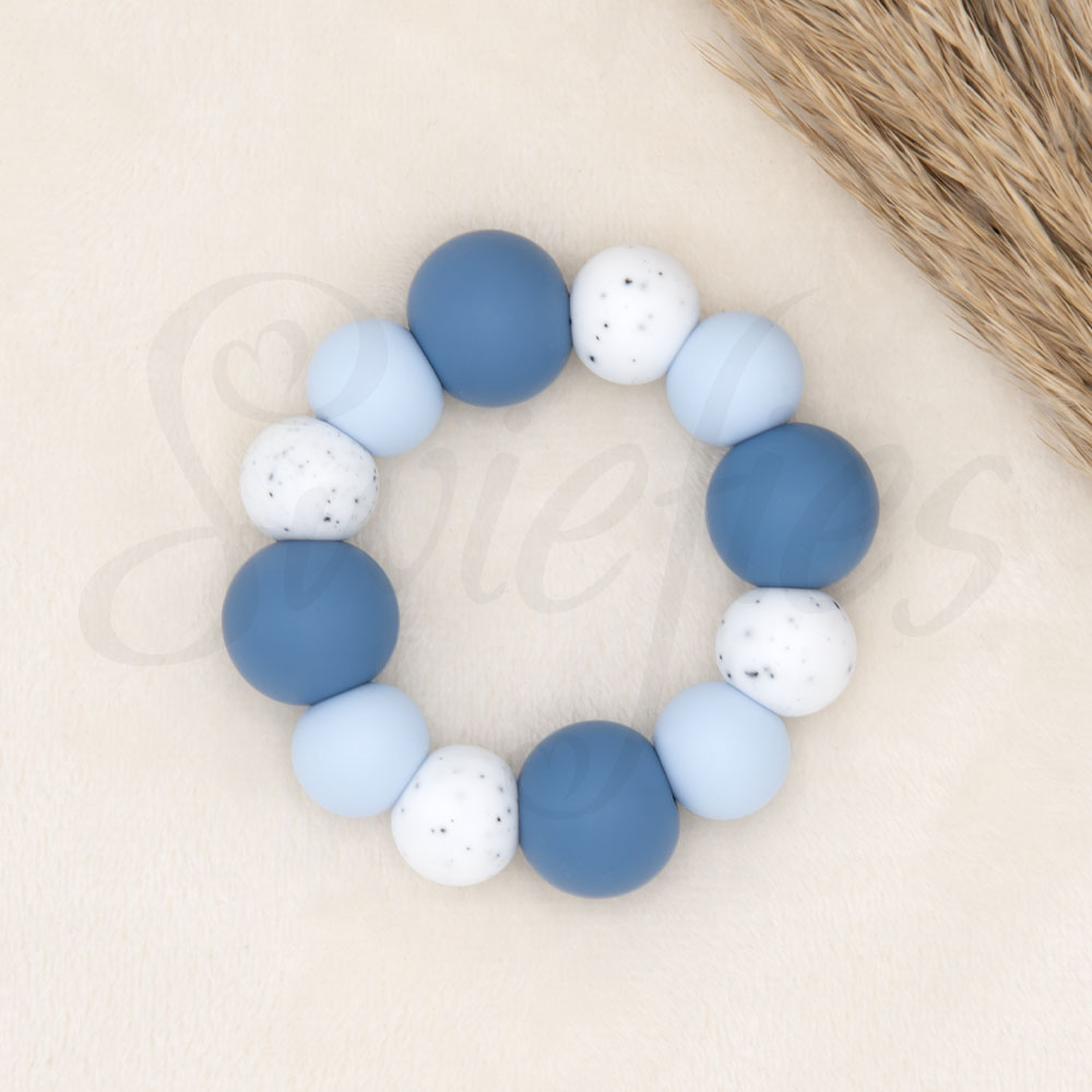 BIJTRING | Niagara, Poederblauw, Graniet - Afbeelding 2