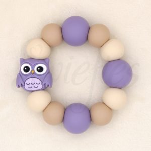 BIJTRING | Uil | Paars