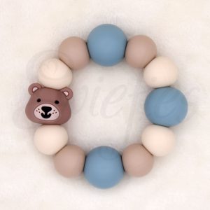 BIJTRING | Beer | Grijsblauw