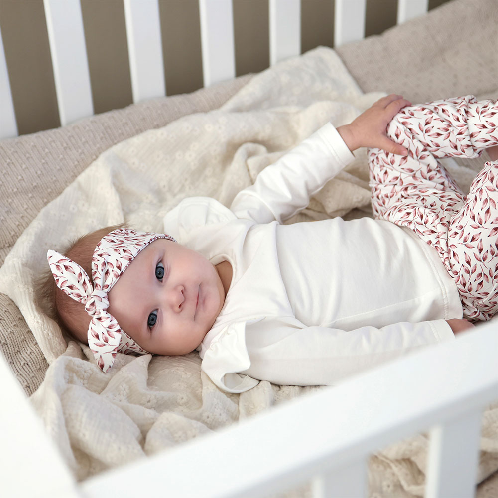 BROEKJE | Pink Leaves - Afbeelding 3