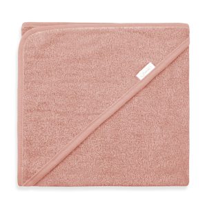 Badcape met naam | Oudroze