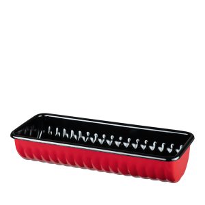Riess – Bakvorm – reerug – rood – 30 x 10 cm